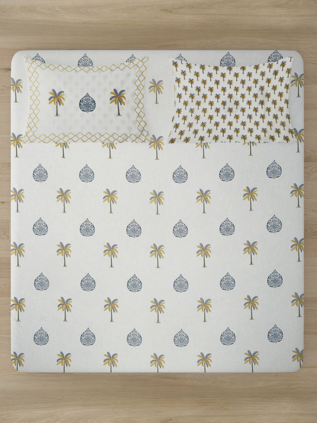 Palmora Printed Bedsheet