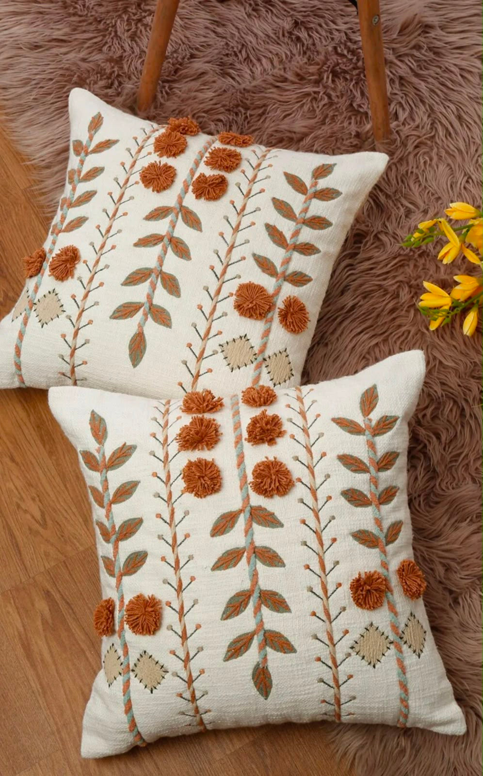 Willow Bloom Cushion Cover