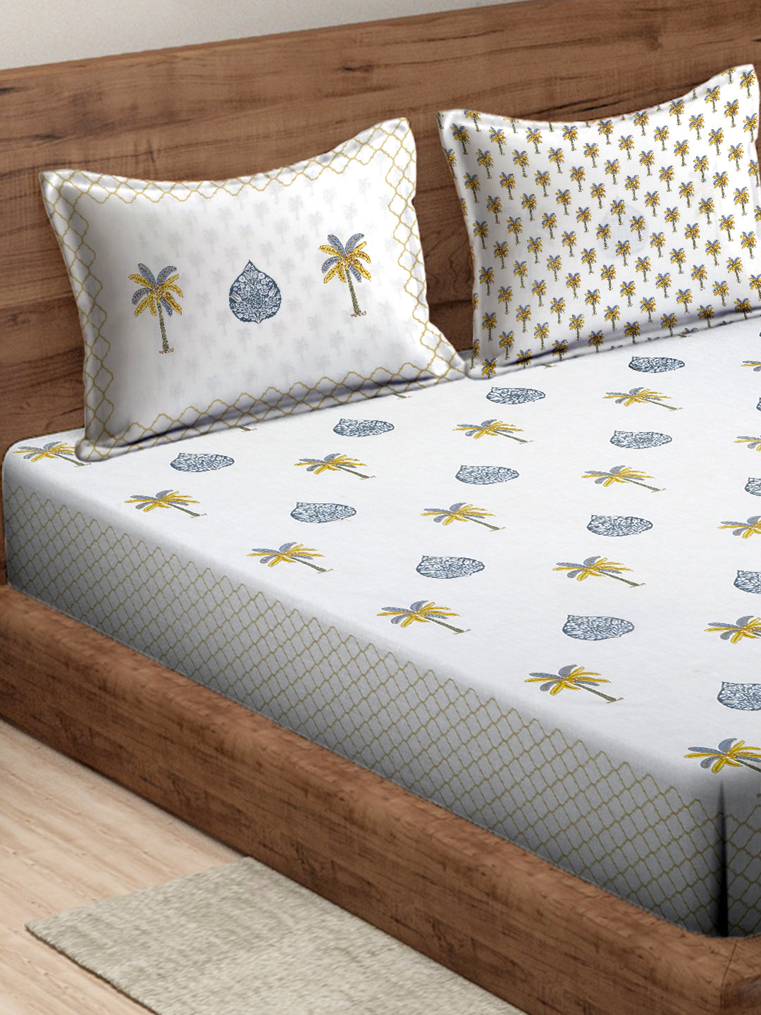 Palmora Printed Bedsheet