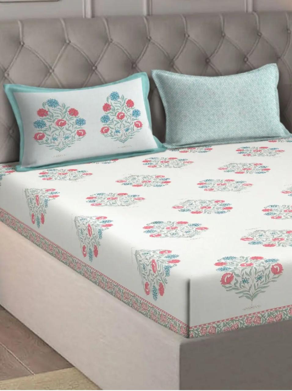 Bloom Haven Bedsheet Set