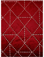Embroidered Velvet Cushion Cover – Set of 2