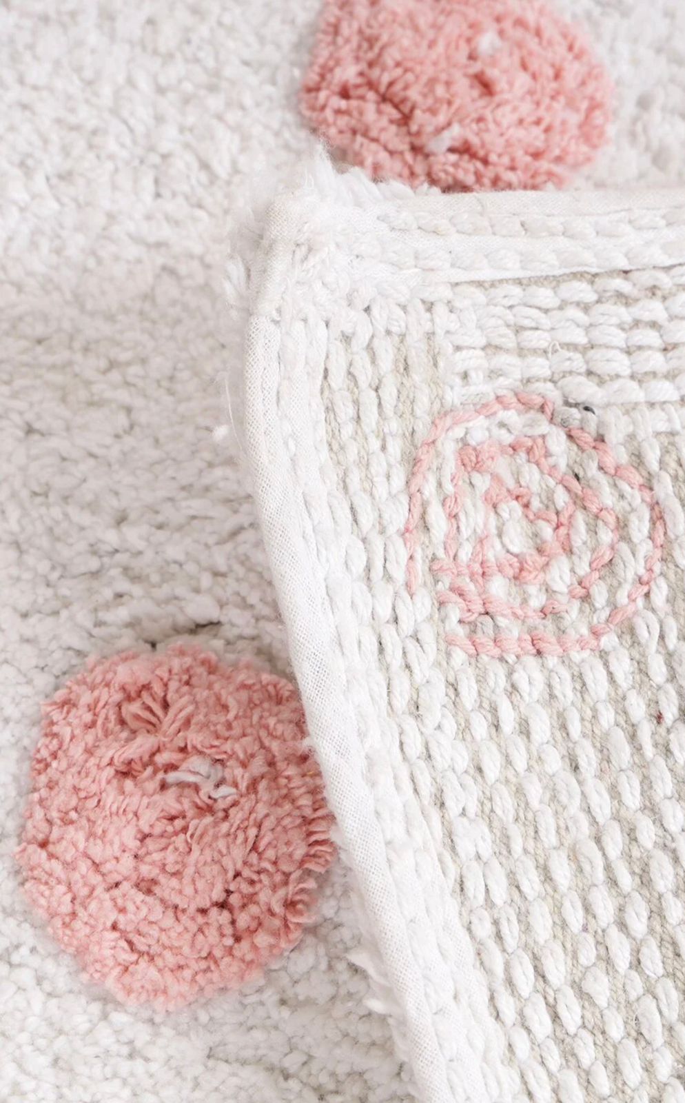 Blush Bloom Bath Rug