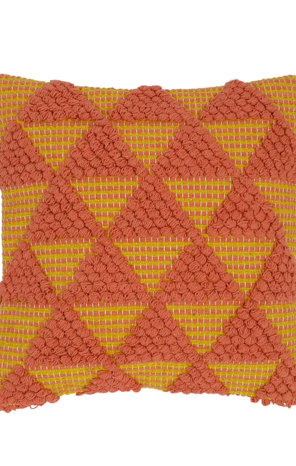 Coral Mosaic Pillow Cover Set of 2
