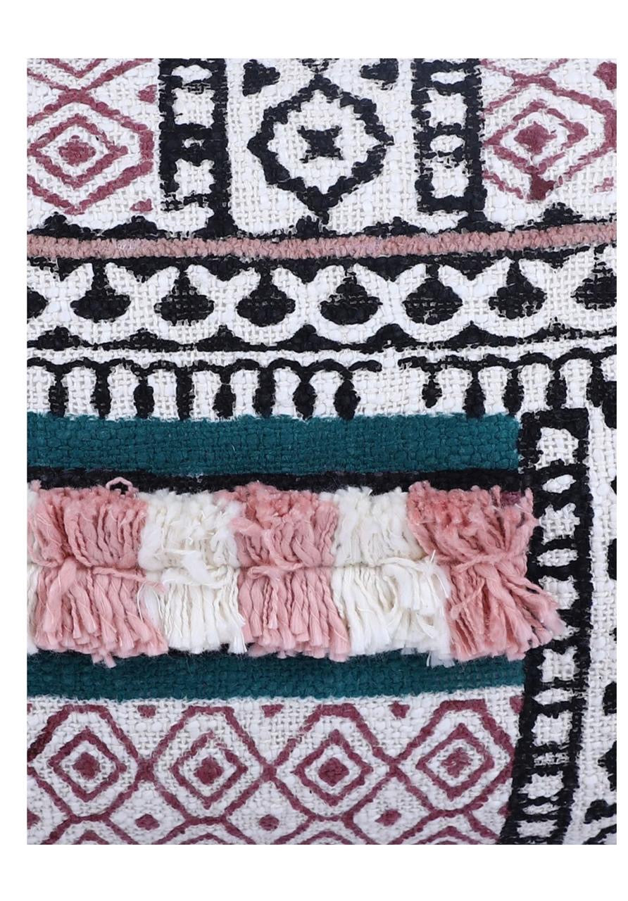 Rosy Meadow Cushion Cover