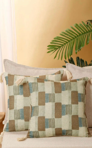 Nomad Patch Cushion Cover
