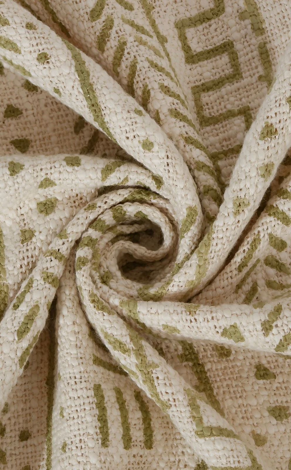 Sage Blossom Throw