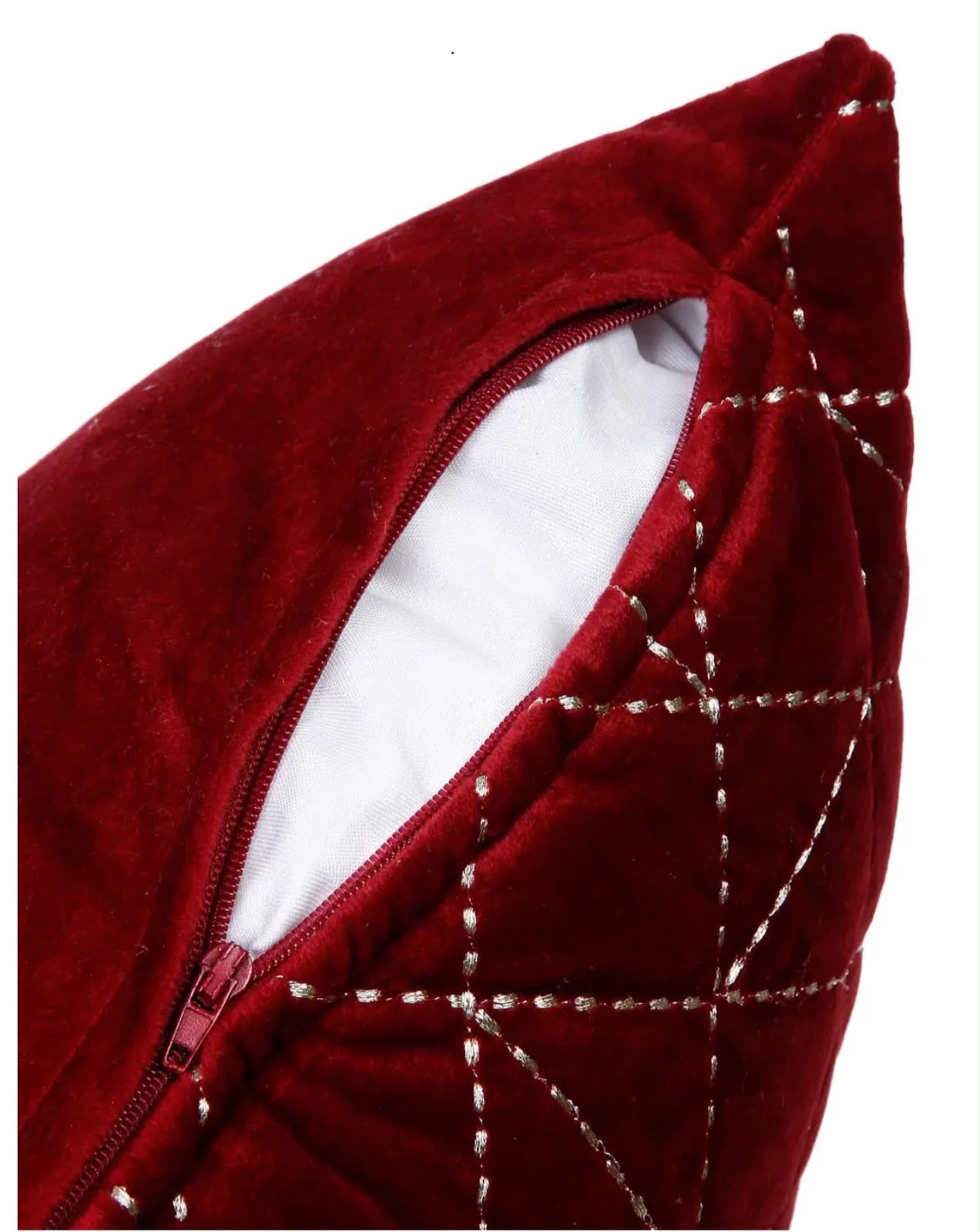 Burgundy Manor Cushion Cover