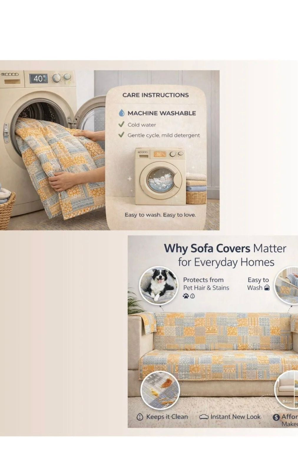 Amarante Sofa Cover