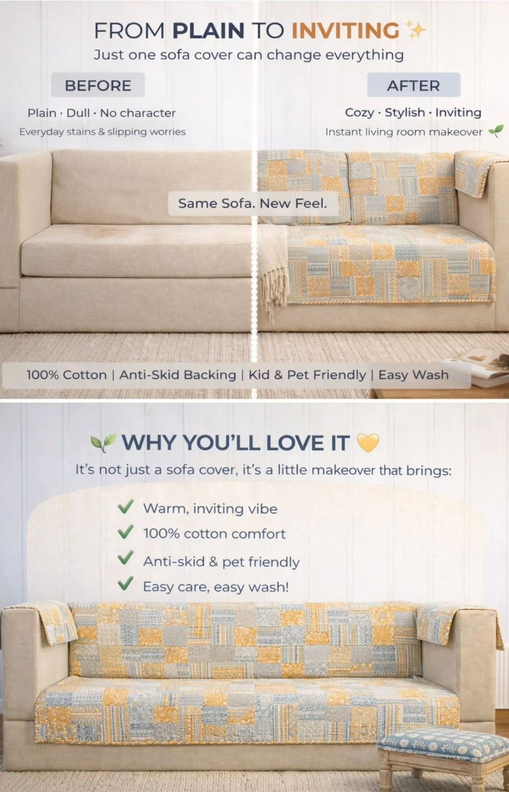Amarante Sofa Cover
