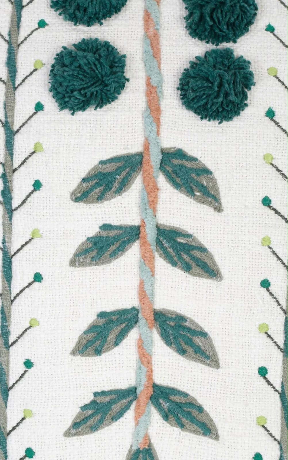 Silken Bloom Cushion Cover