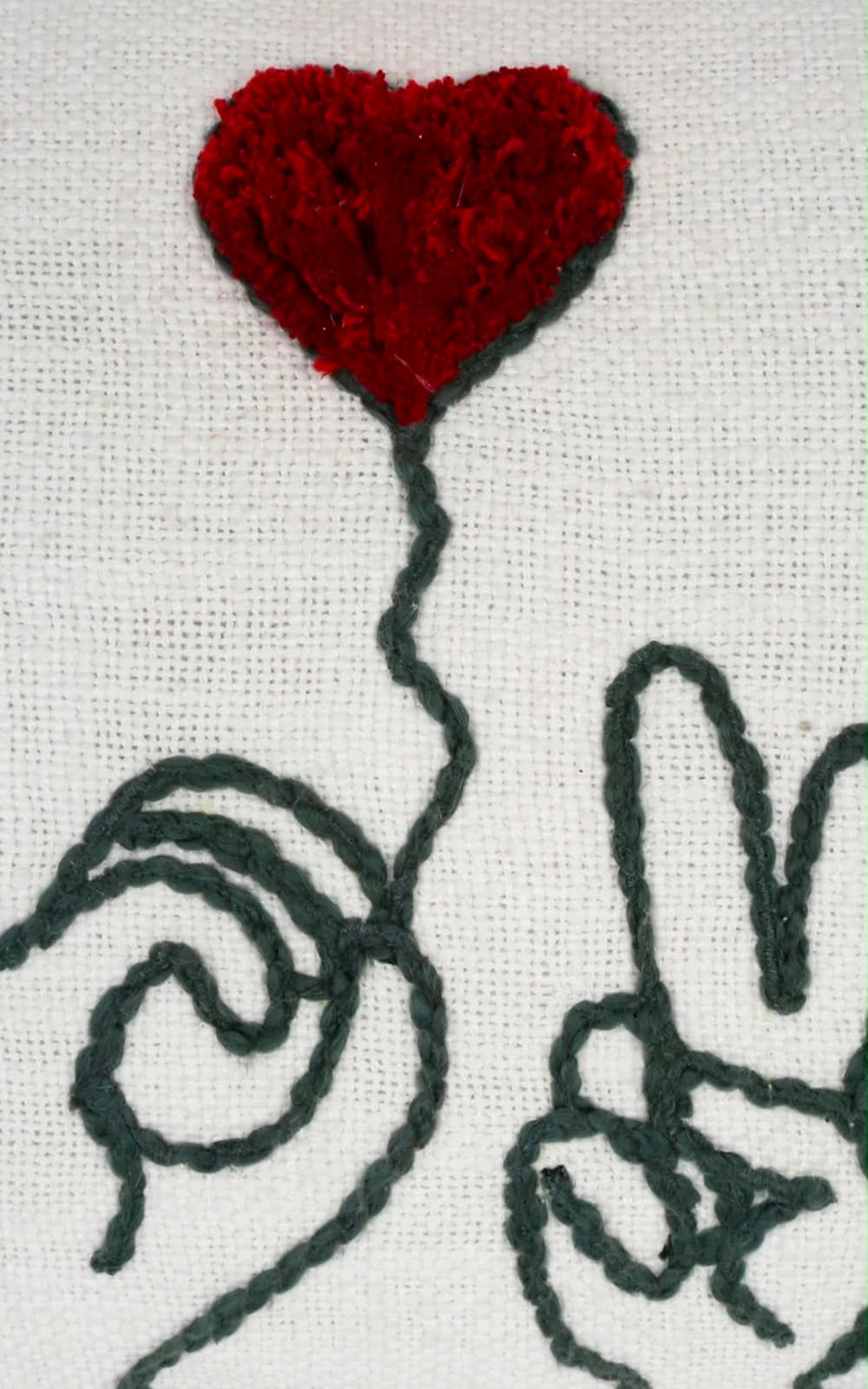 Canvas Stitch Cushion Cover