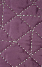 Amethyst Grid Cushion Cover – Set of 2