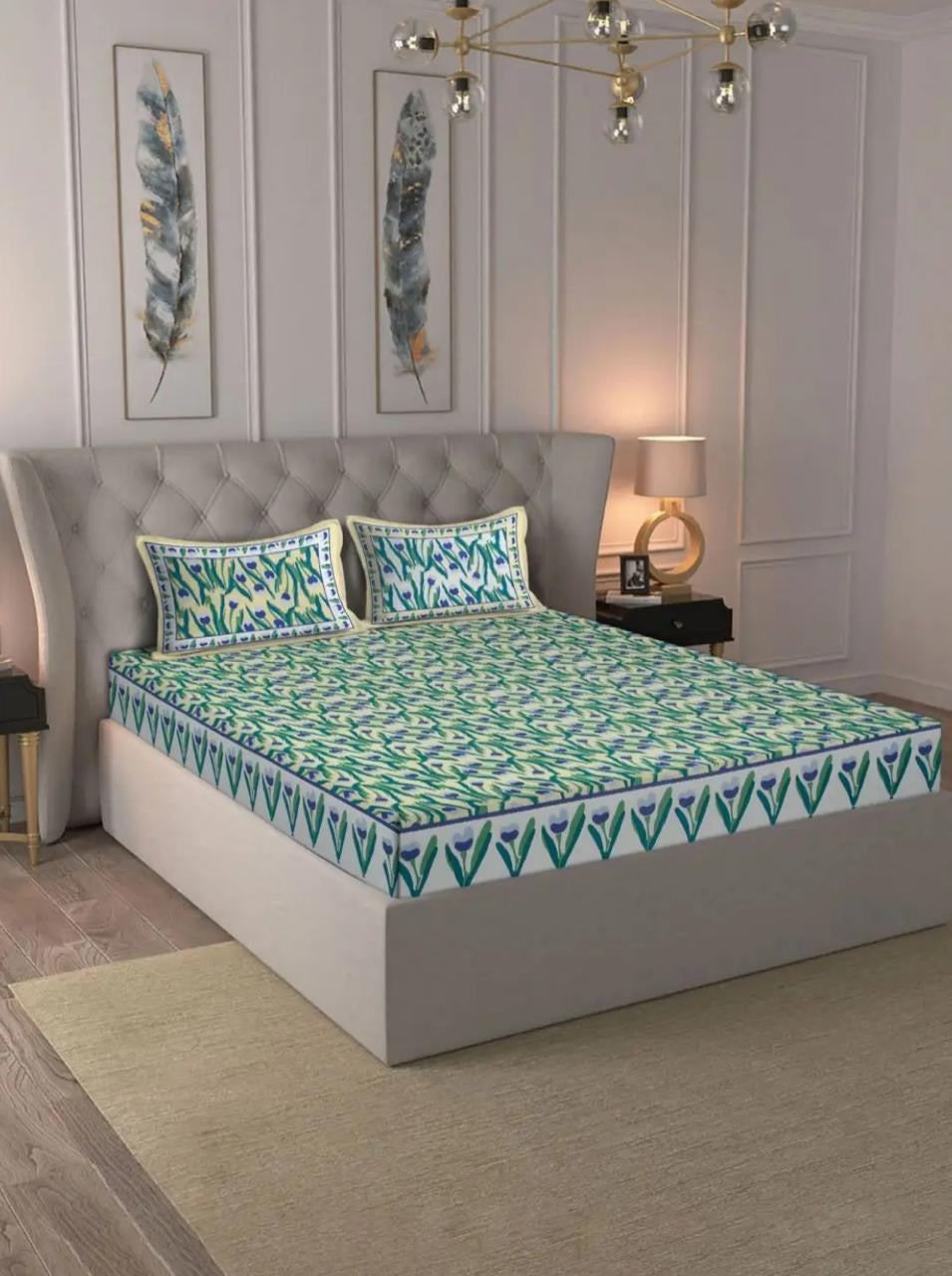 Olive Grove Bedsheet Set