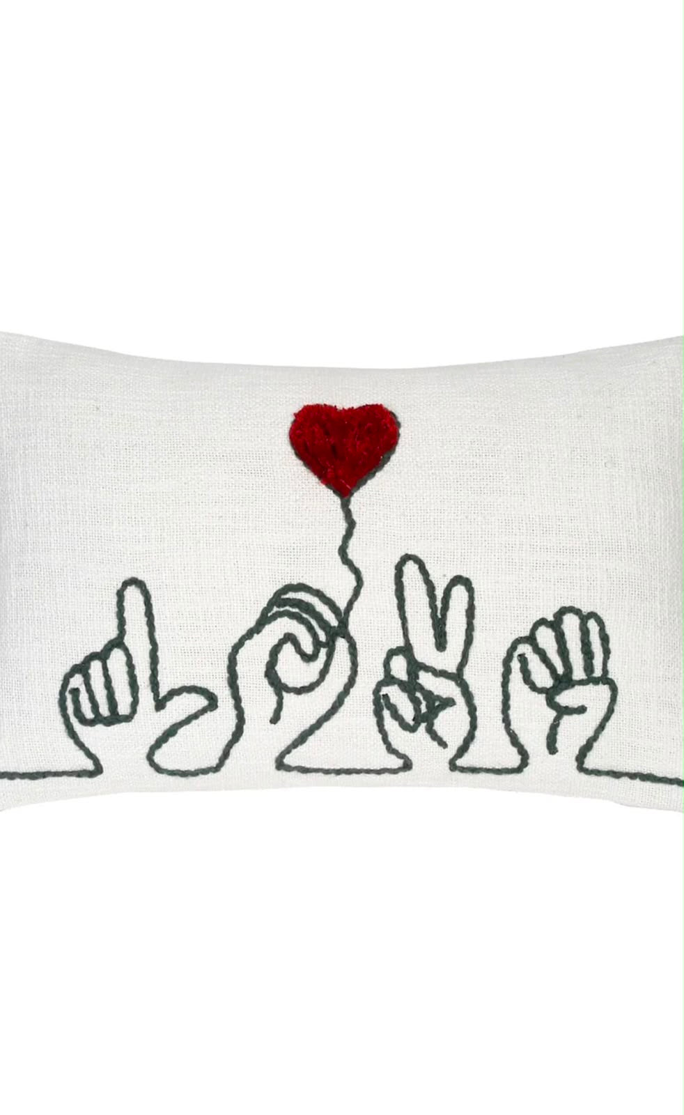 Canvas Stitch Cushion Cover