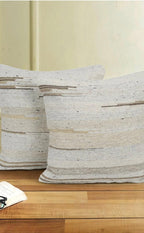 Sandstone Stripe Cushion Cover – Set of 2