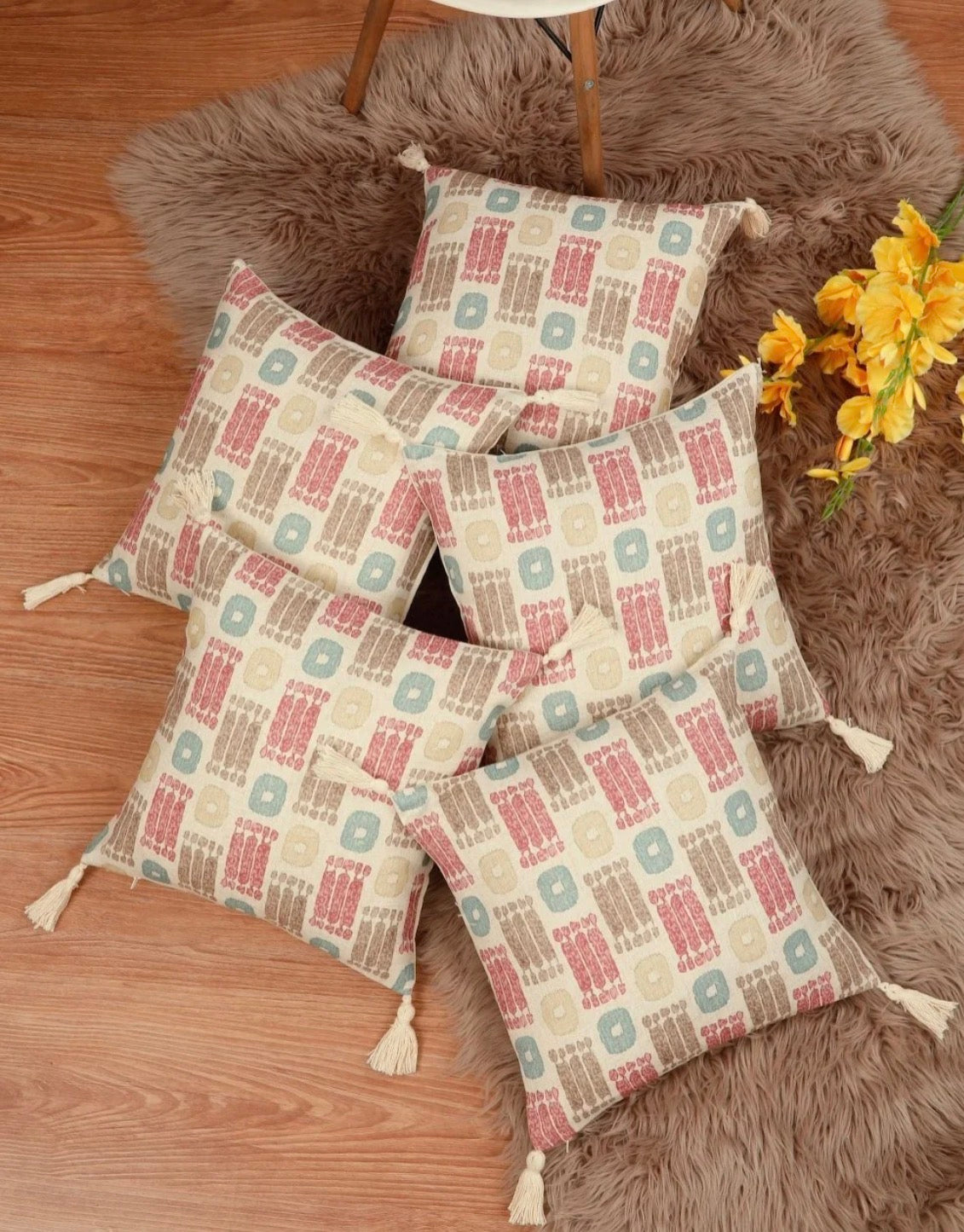 Sandridge Geometry Cushion Cover Set