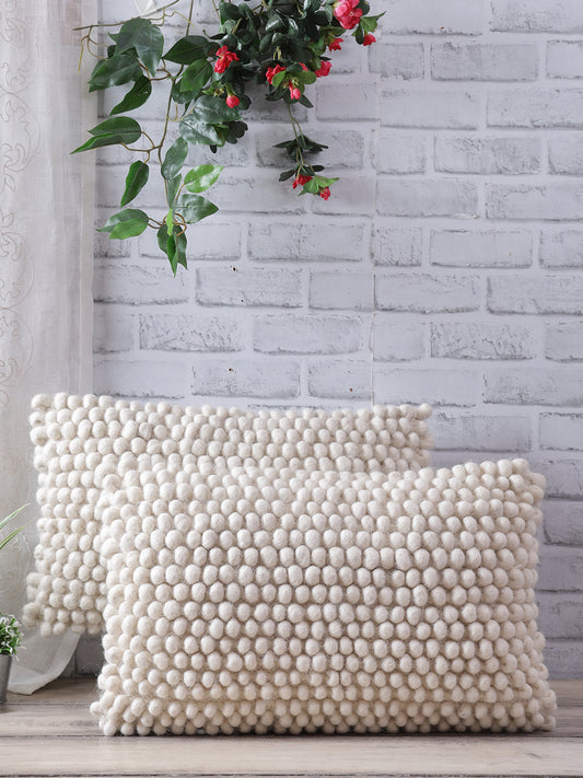 Boho Woven Throw Pillow Cover