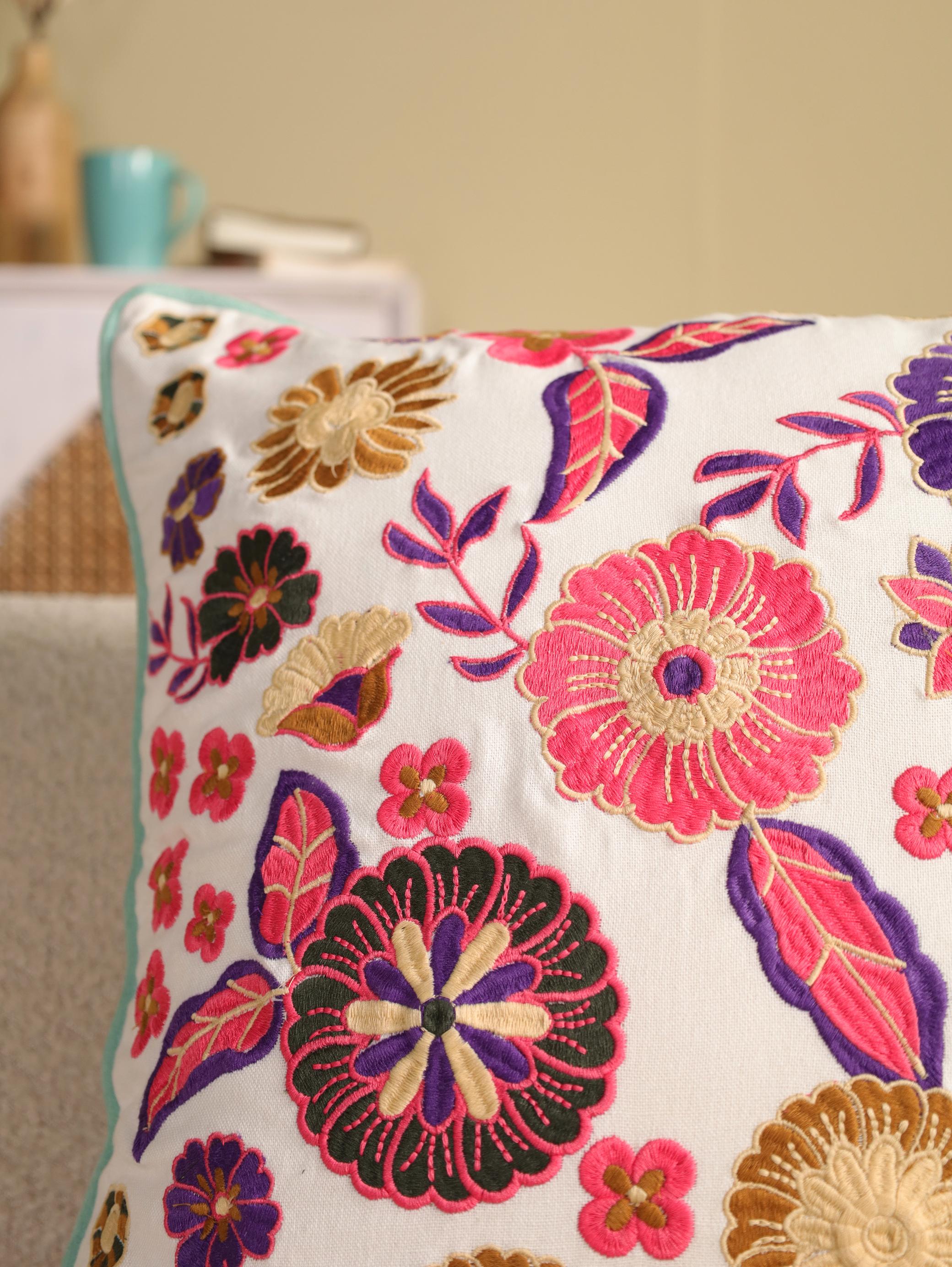 Livia Floral Cushion Cover