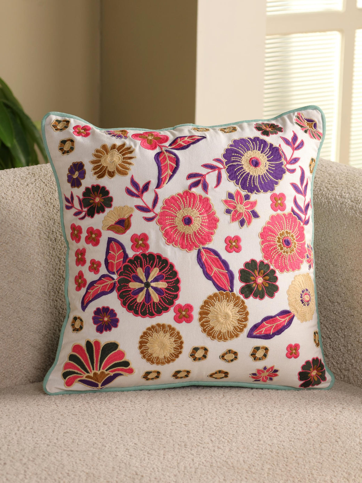 Livia Floral Cushion Cover