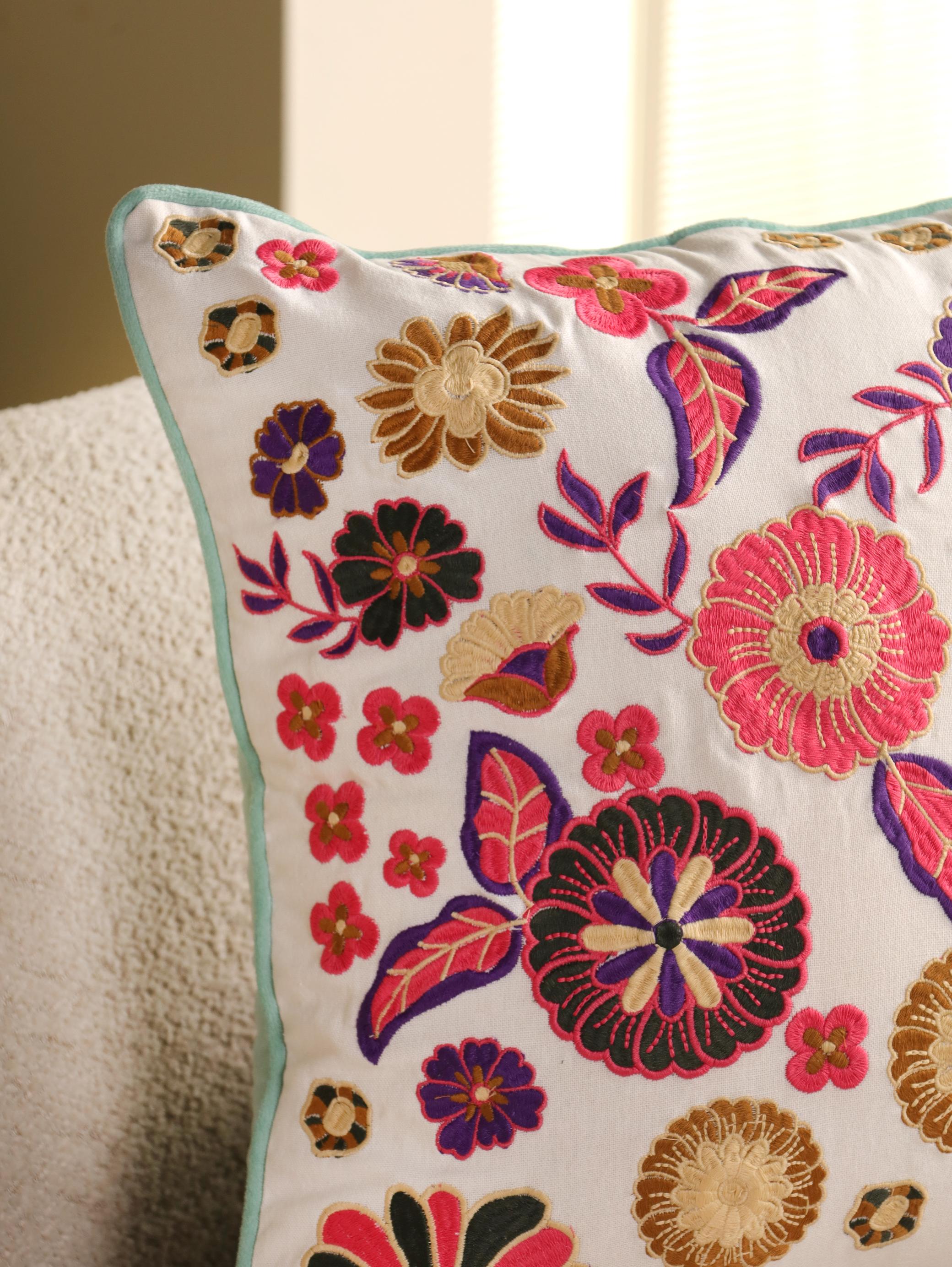 Livia Floral Cushion Cover