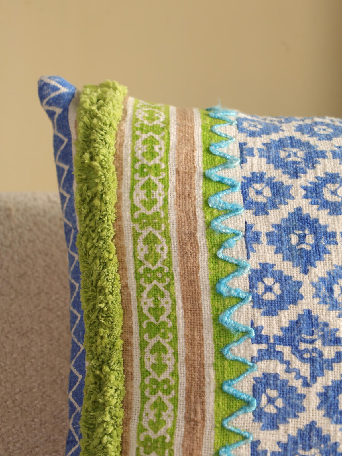 Azura Fringe Cushion Cover Set