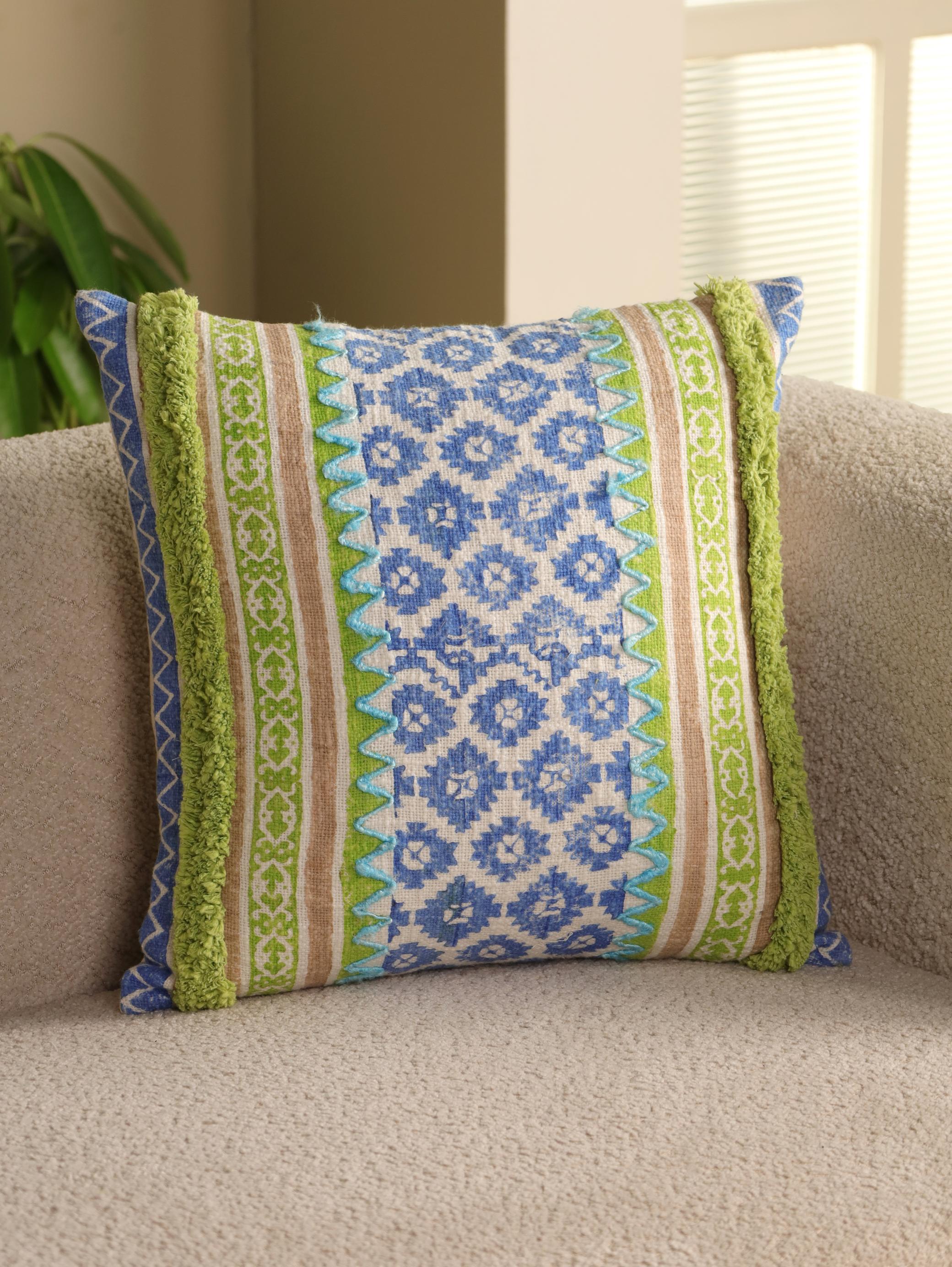 Azura Fringe Cushion Cover Set