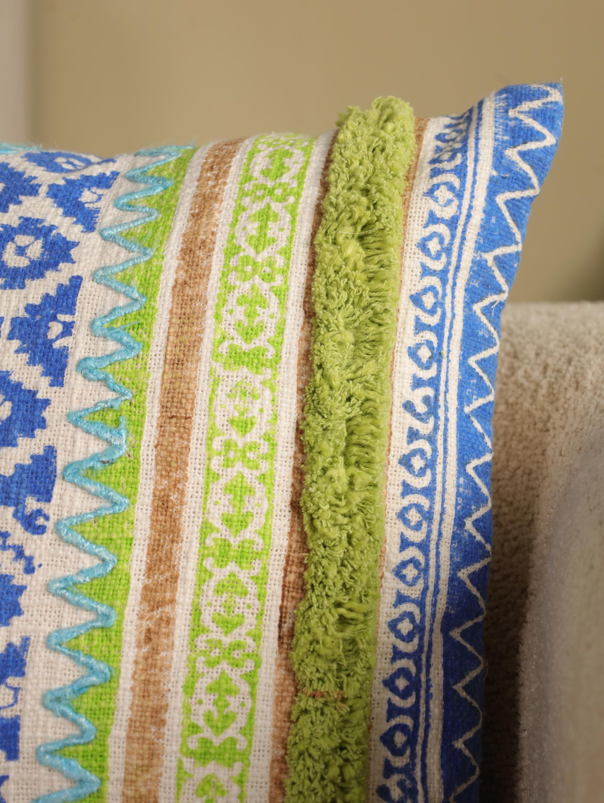 Azura Fringe Cushion Cover Set