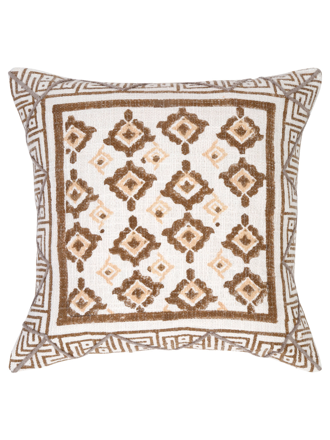 Boho Hand Block Printed Pillow Cover