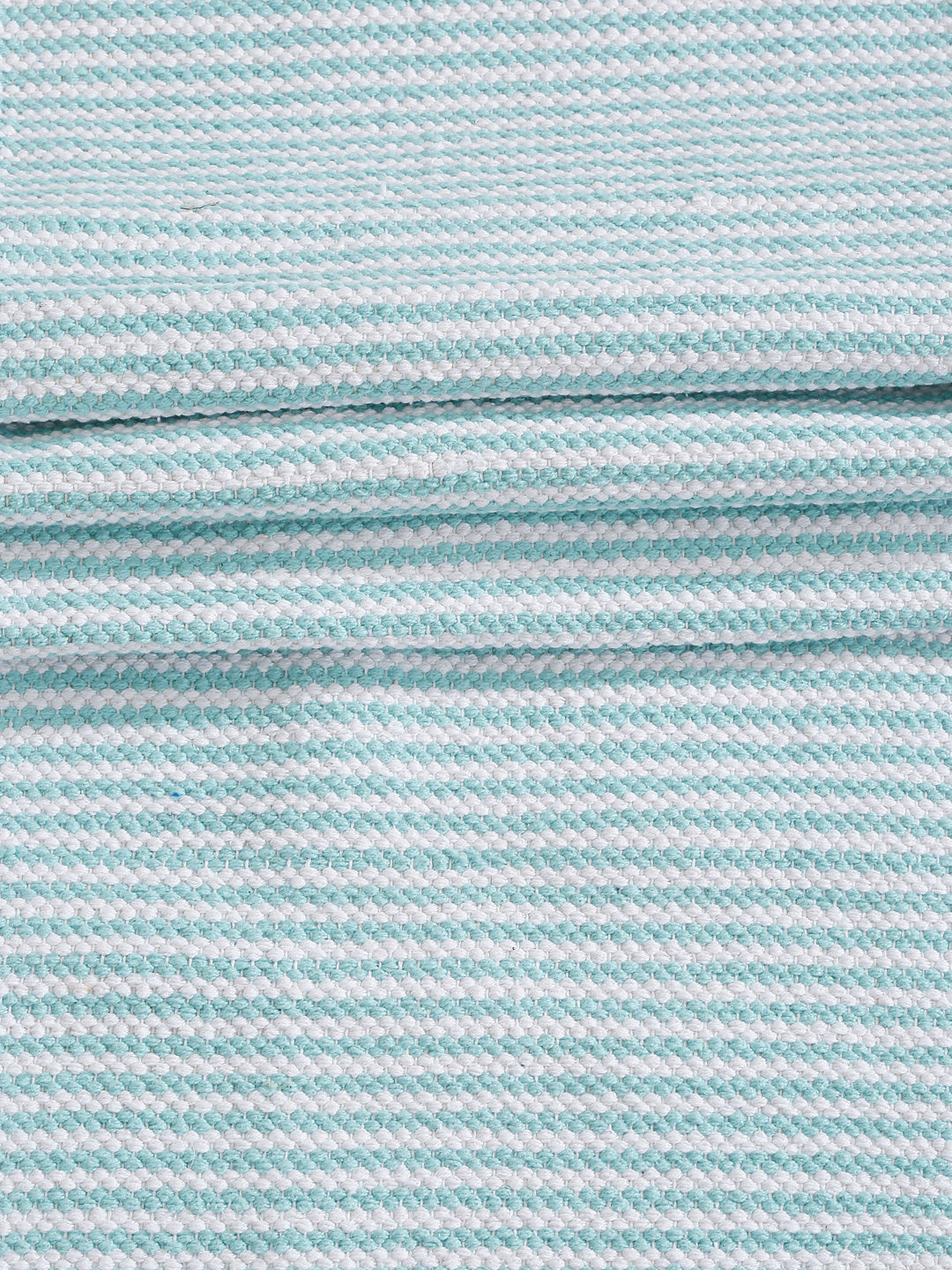 Woven Cotton Stripe Table Runner