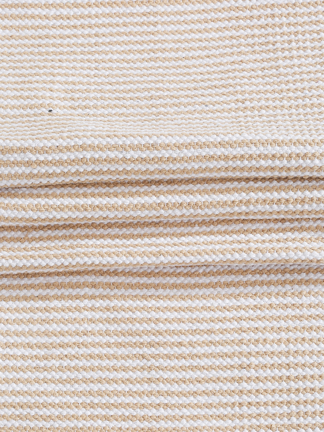 Woven Cotton Stripe Table Runner