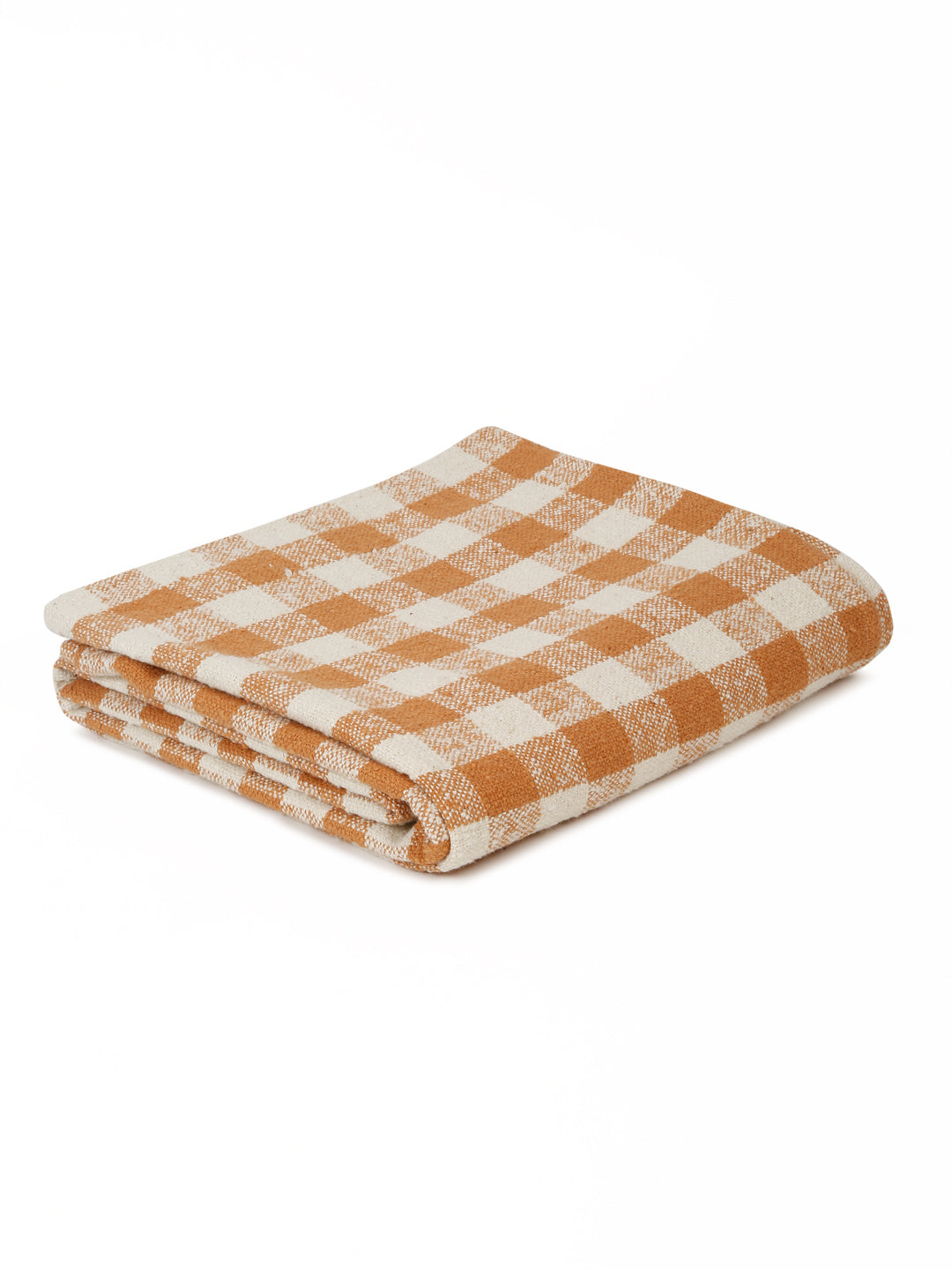 Cotton Boucle Checkered Table cloth