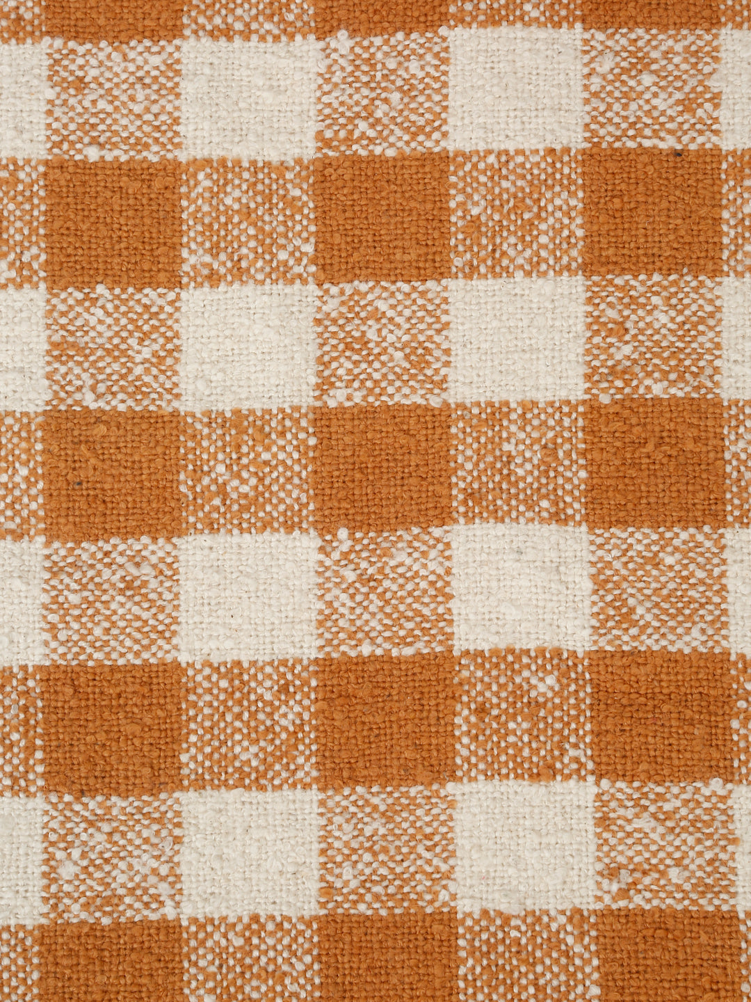 Cotton Boucle Checkered Table cloth