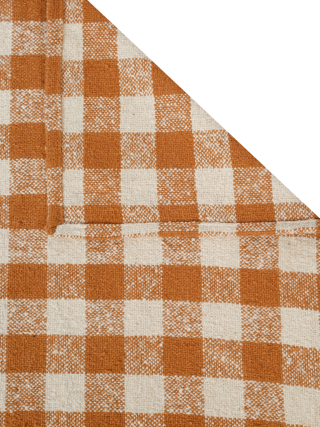 Cotton Boucle Checkered Table cloth