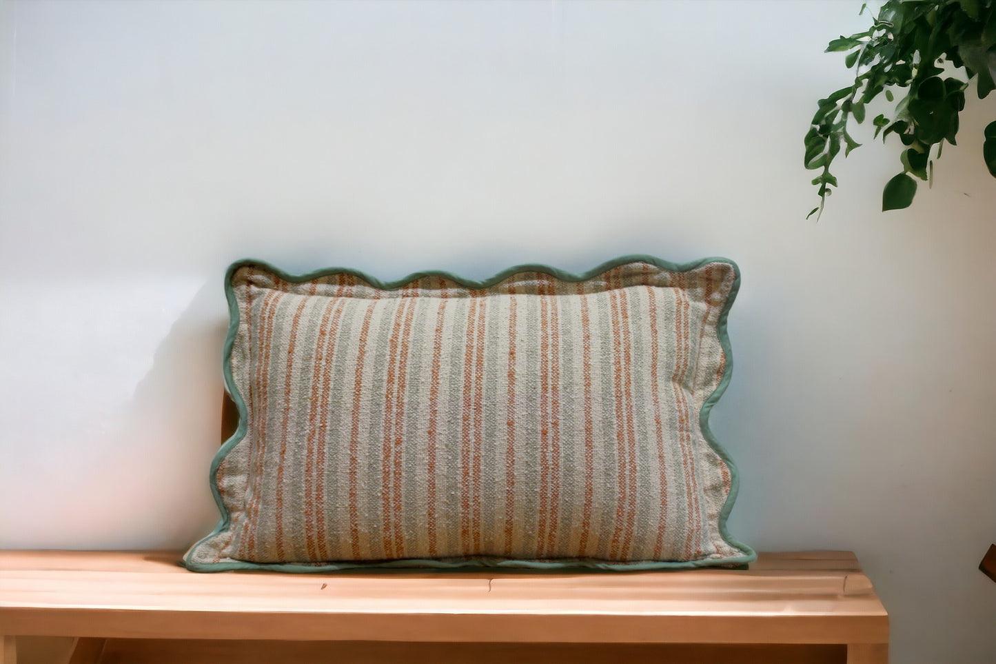 Stripe Cotton Boucle Pillow Cover