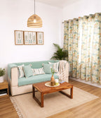 Aquarelle Gathered Living Room Setup
