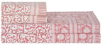 Peach Horizon Bedsheet Set