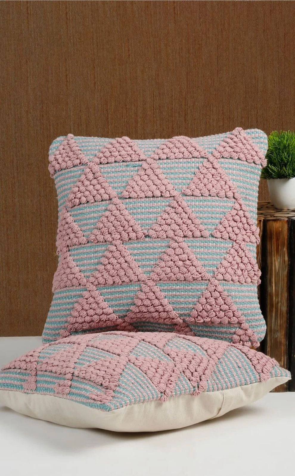 Bluebell Blush Cushion Cover