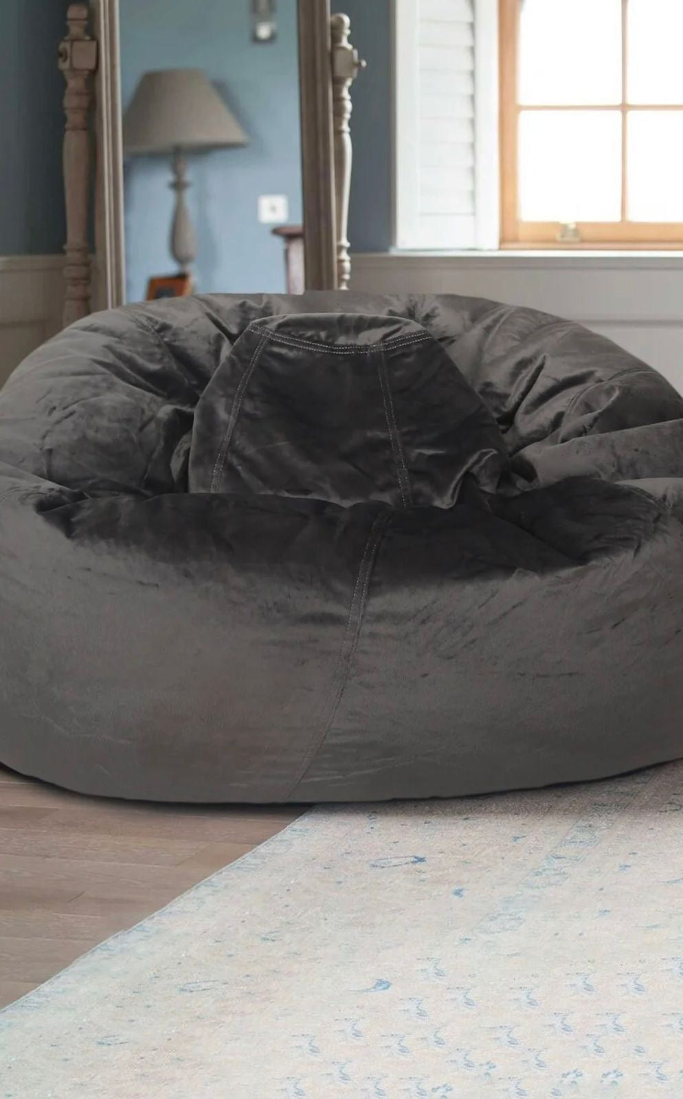Silver Nest Bean Bag Cover