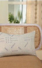 Sea Mist Embroidered Cushion Cover – Set of 2