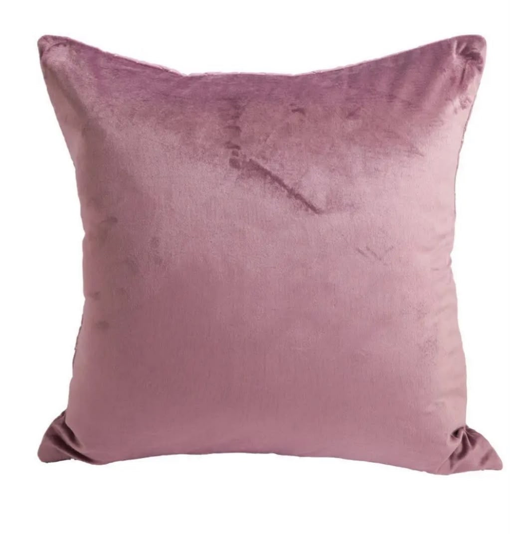 Amethyst Velvet Cushion Cover