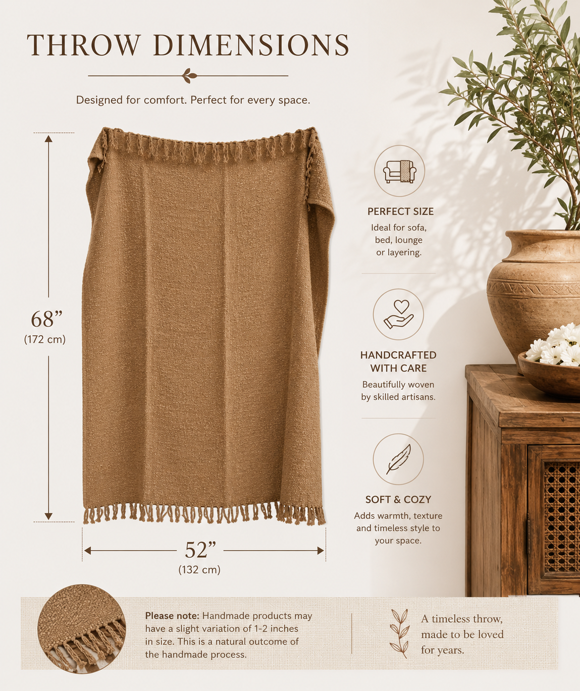 Terrawarm Textured Throw