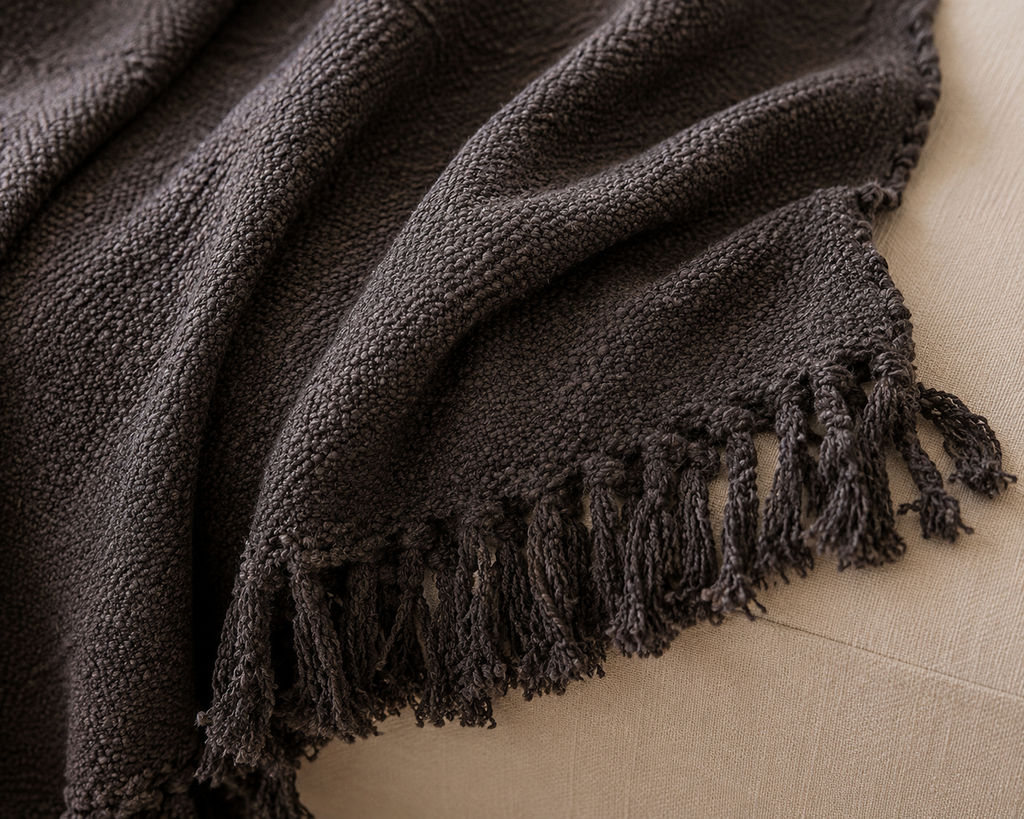 Noirloom Textured Throw