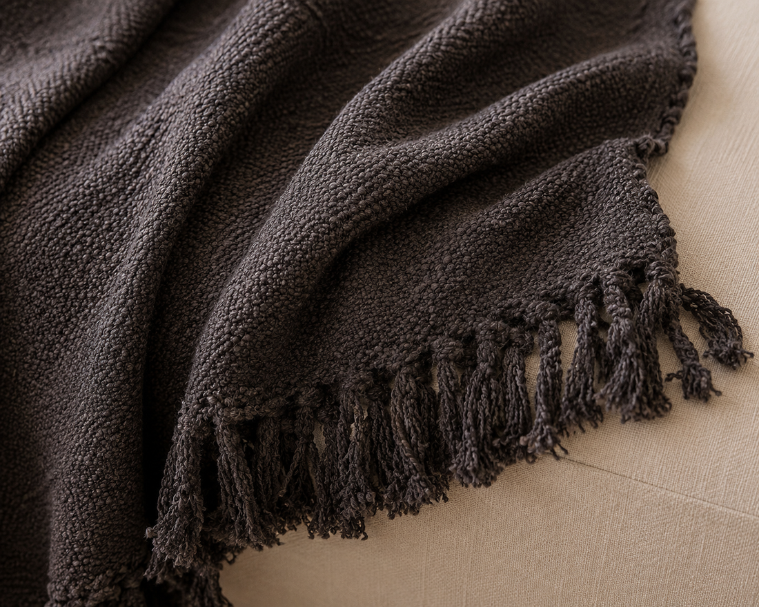 Noirloom Textured Throw