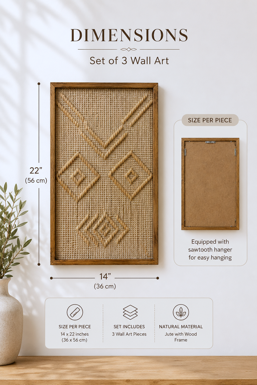 Terraweave Artisan Jute Wall Art