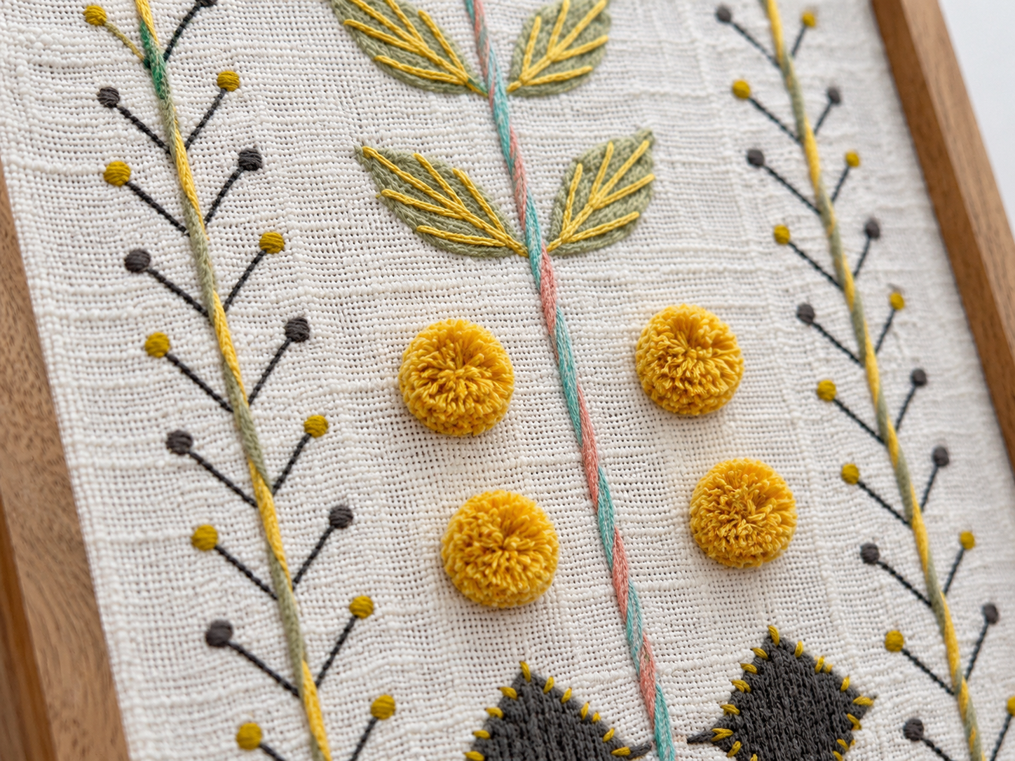 Botanica Embroidered Wall Art