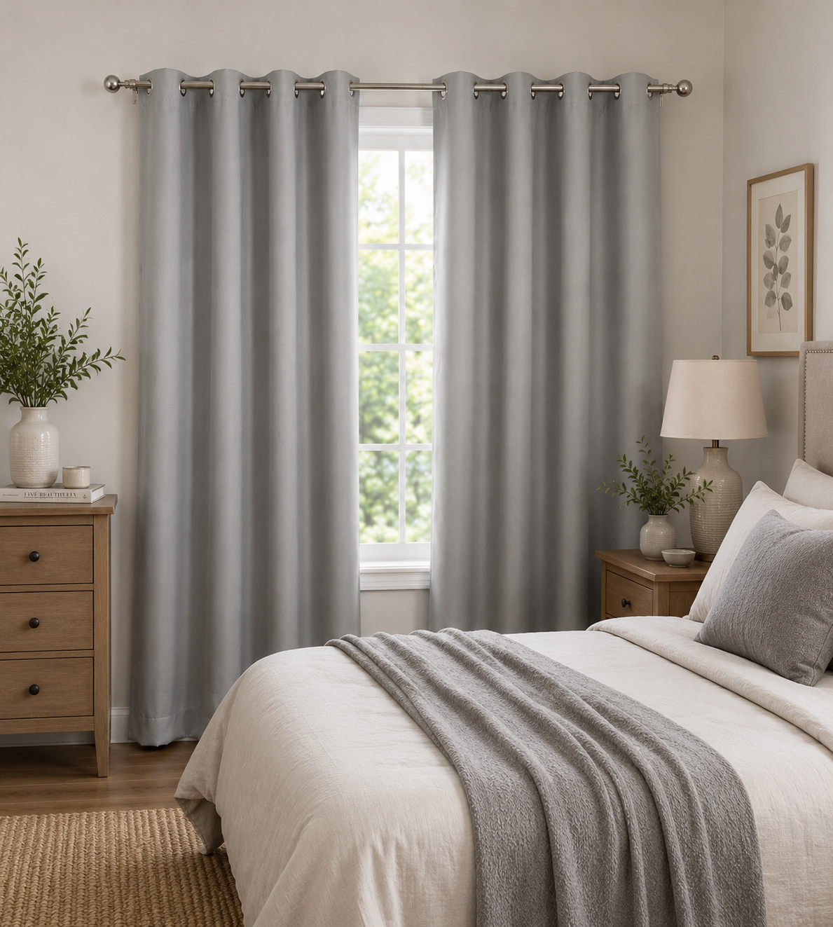 Silvre Matte Blackout Curtain