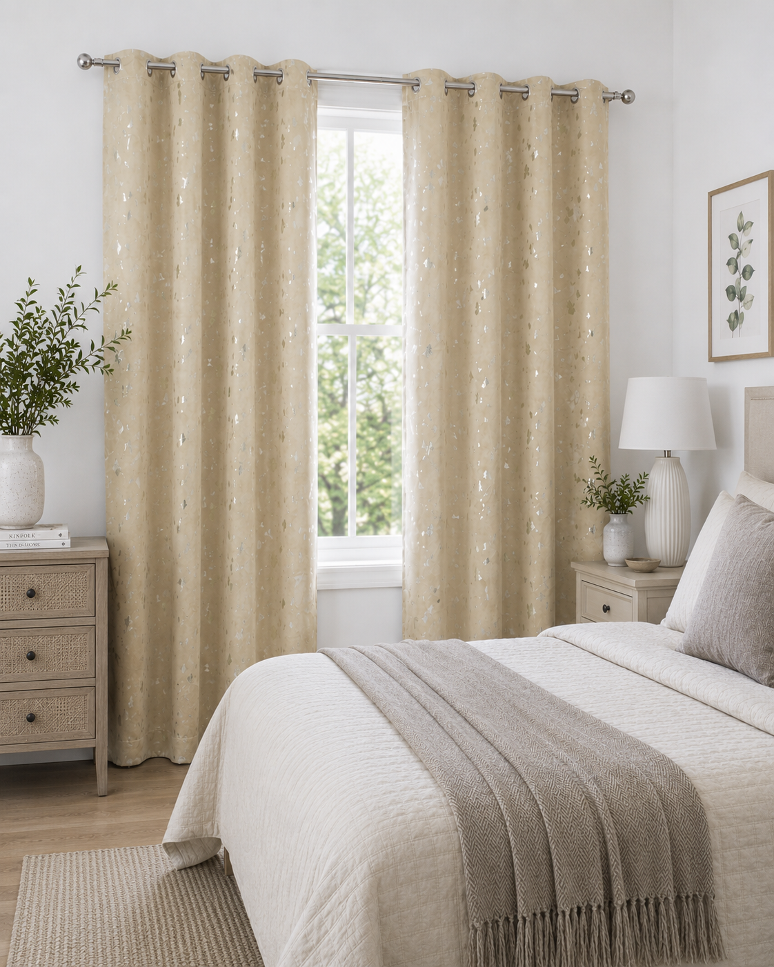 Duskdot Gleam Blackout Curtain