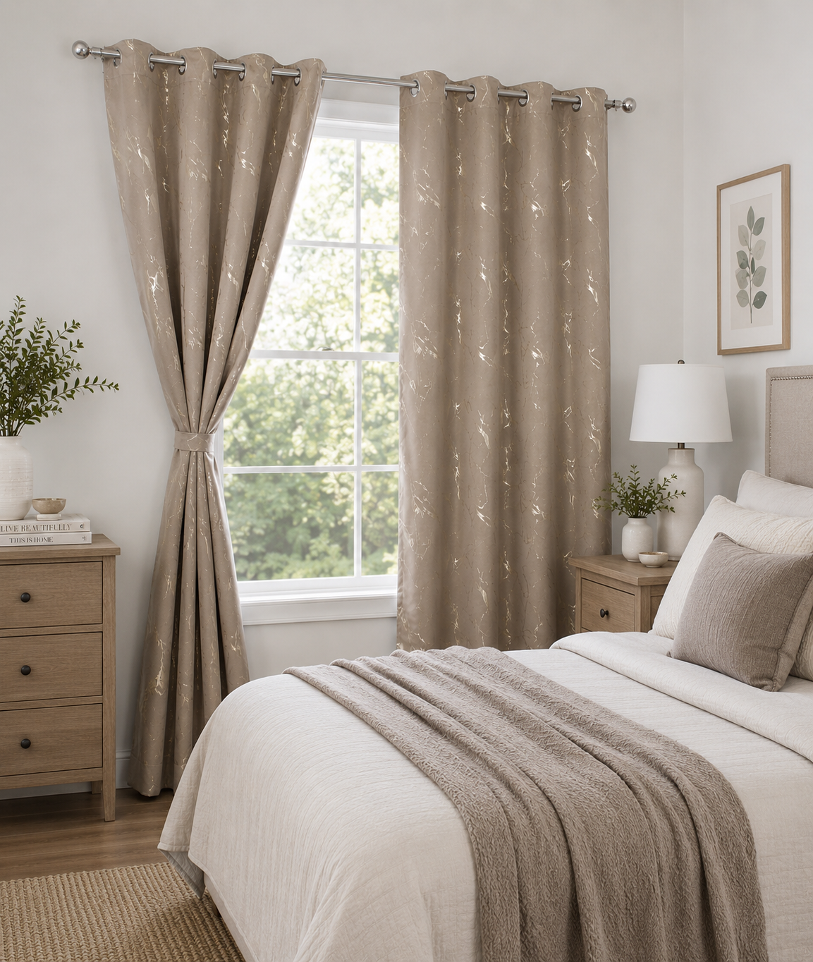 Emberline Gleam Blackout Curtain