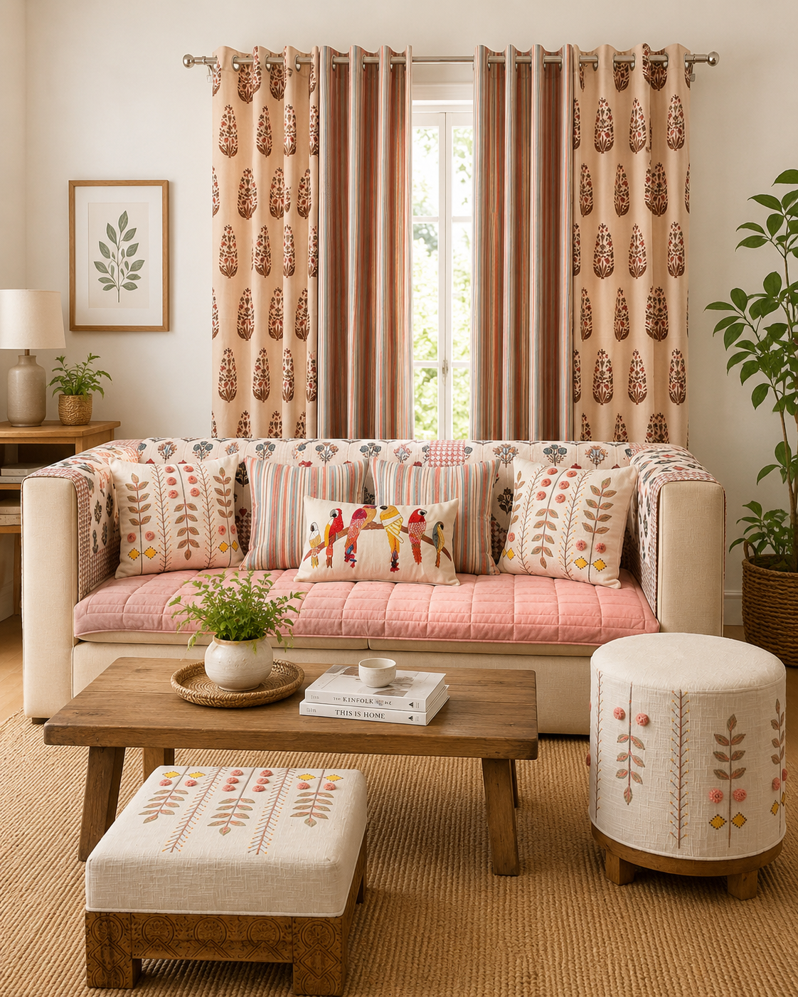 Roselle Sofa Cover Set