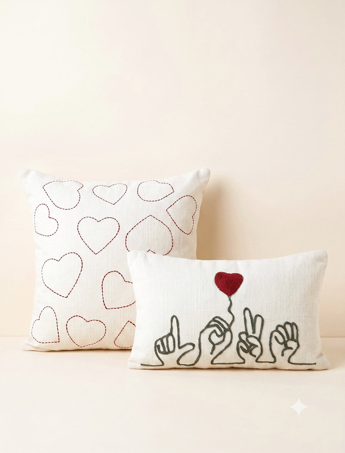 Sweetheart Cushion Cover – Set of 2